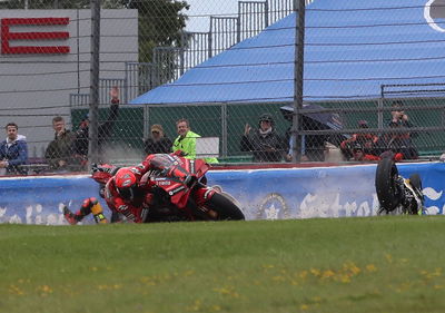 Bezzecchi falls behind Bagnaia, British MotoGP 2023