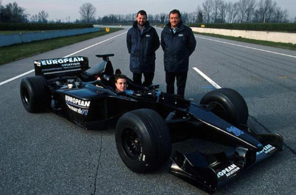 Fernando Alonso - European Minardi