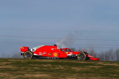 Carlos Sainz makes Ferrari F1 debut at Fiorano test