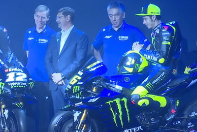 TAMPILAN PERTAMA: Rossi, Vinales mengungkap warna Monster Yamaha