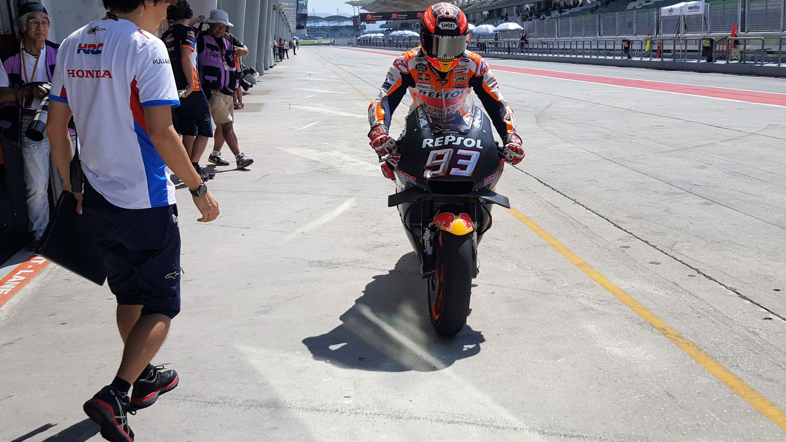 Sepang MotoGP test times - Wednesday (2pm)