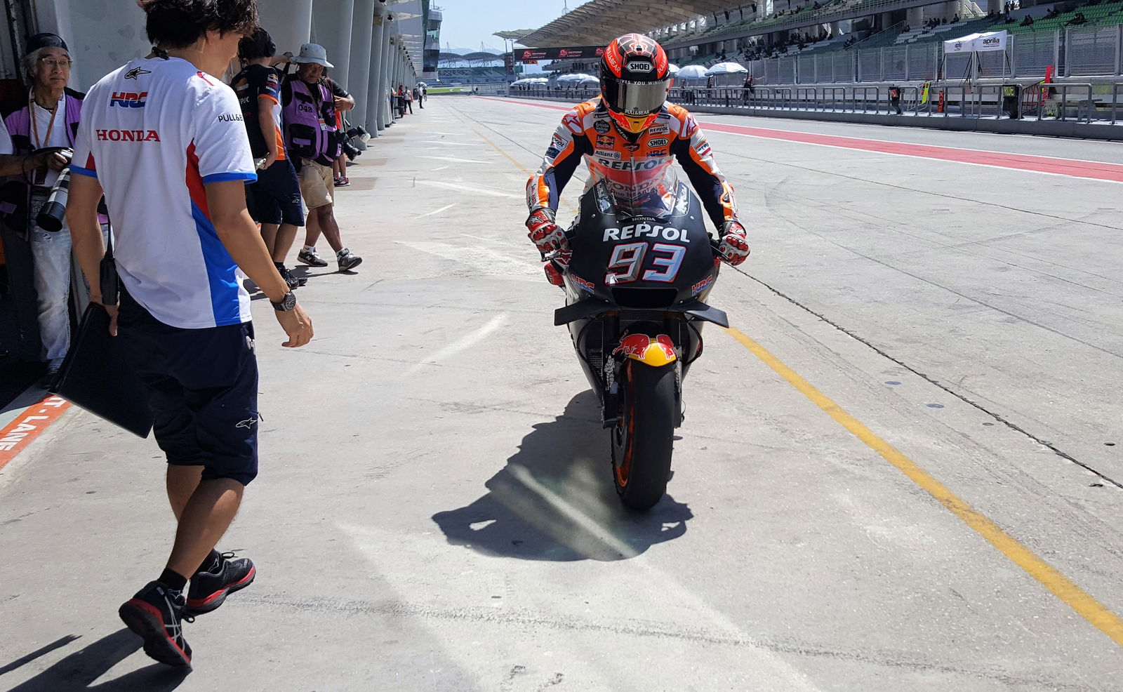 Waktu tes MotoGP Sepang - Rabu (1 siang)