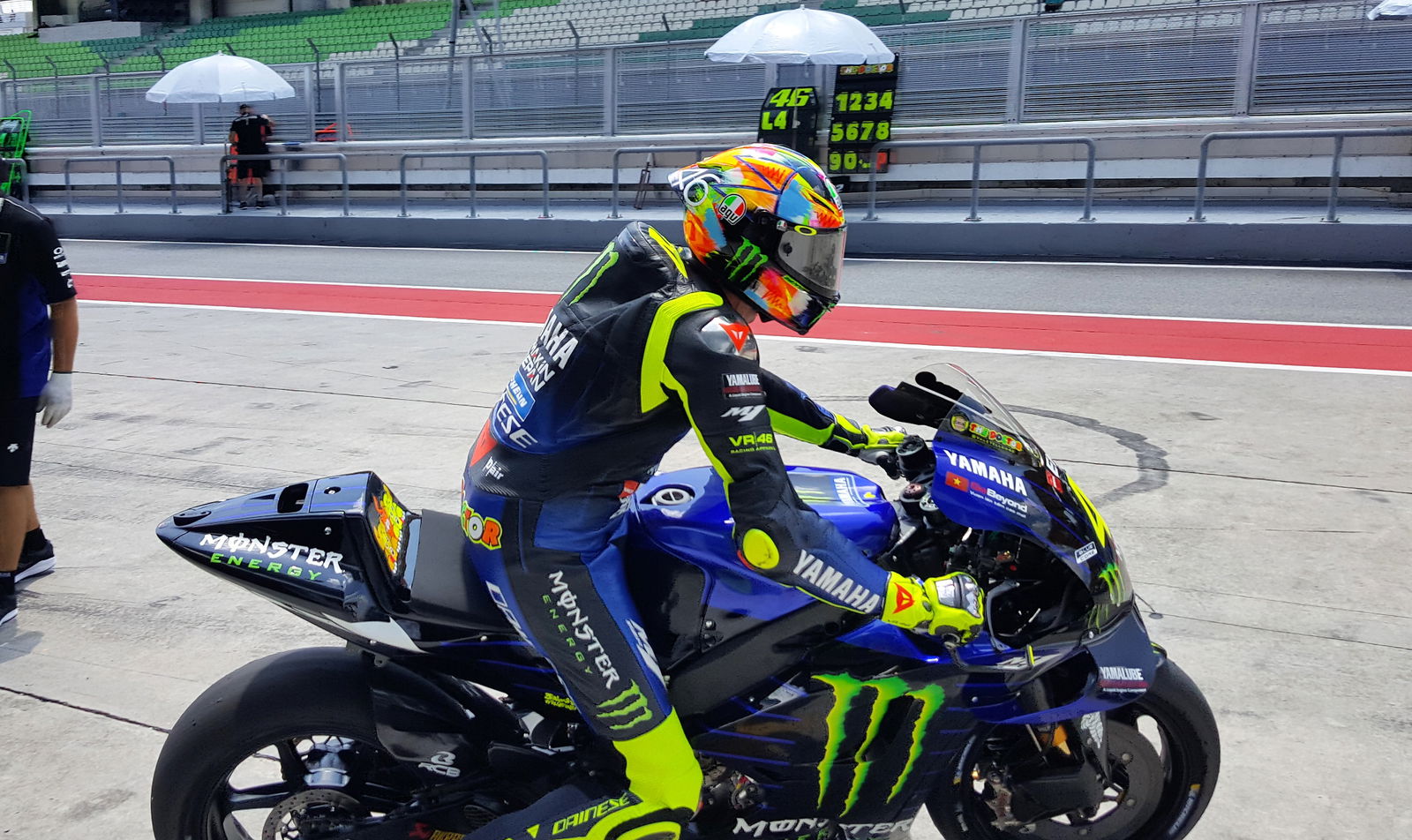 Waktu tes MotoGP Sepang - Rabu (12 siang)