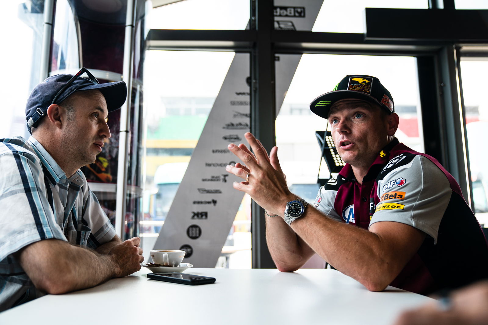 Sam Lowes, Peter McLaren (pic: Junior/Marc VDS)