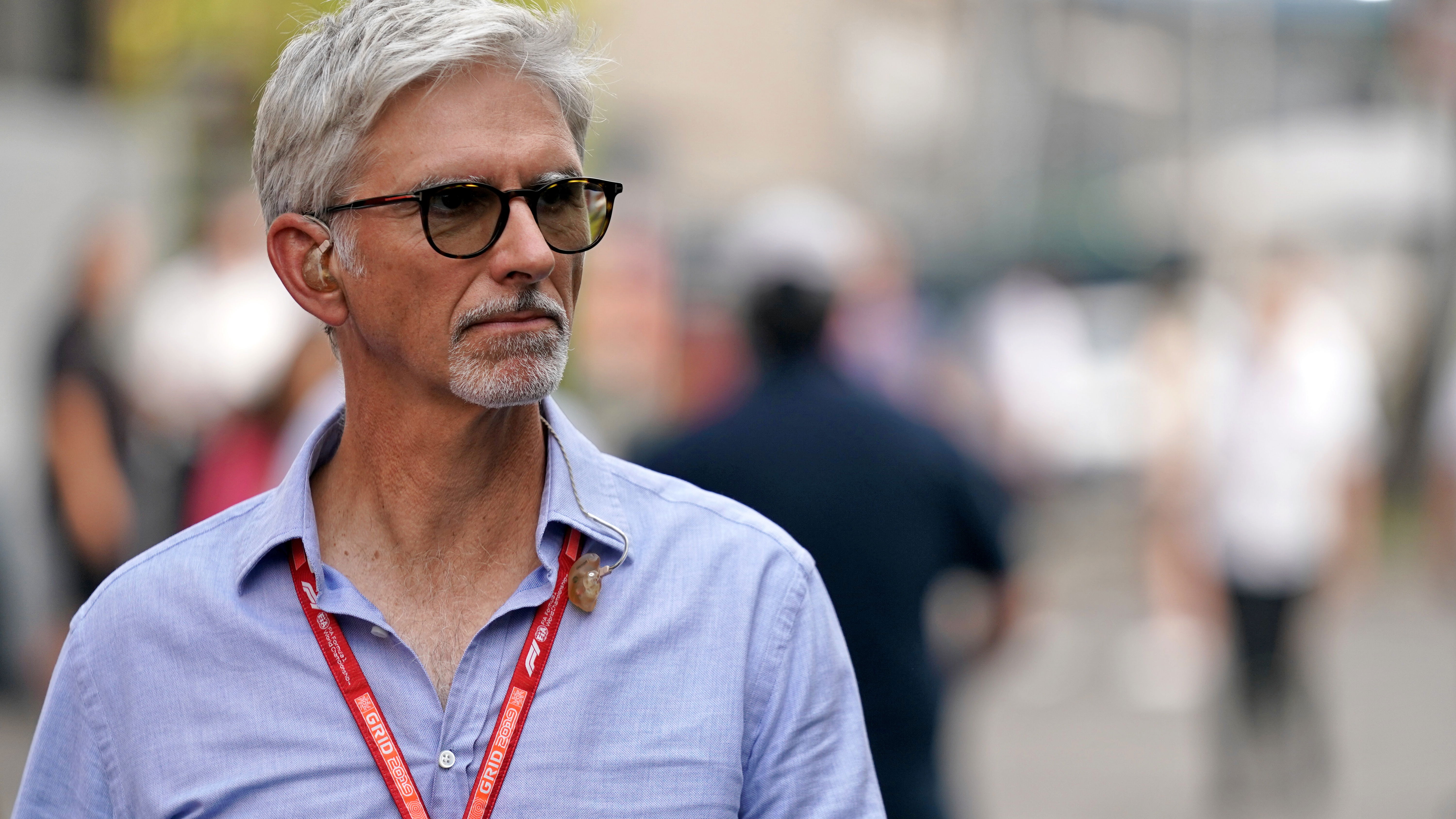 1996 F1 world champion Damon Hill.