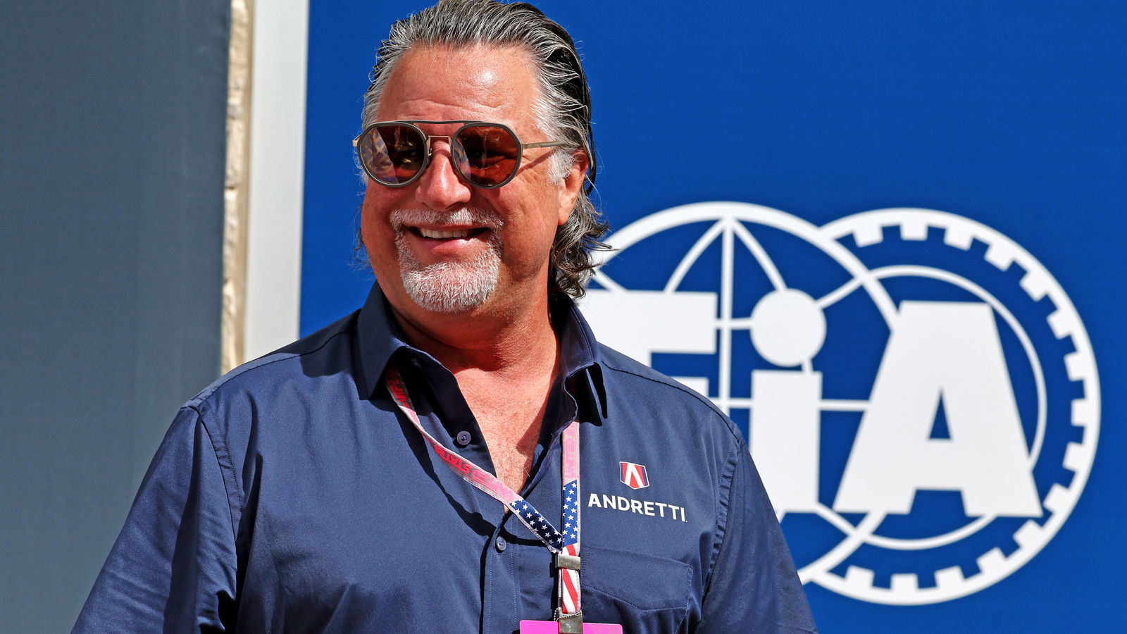 Michael Andretti at the 2023 United States Grand Prix