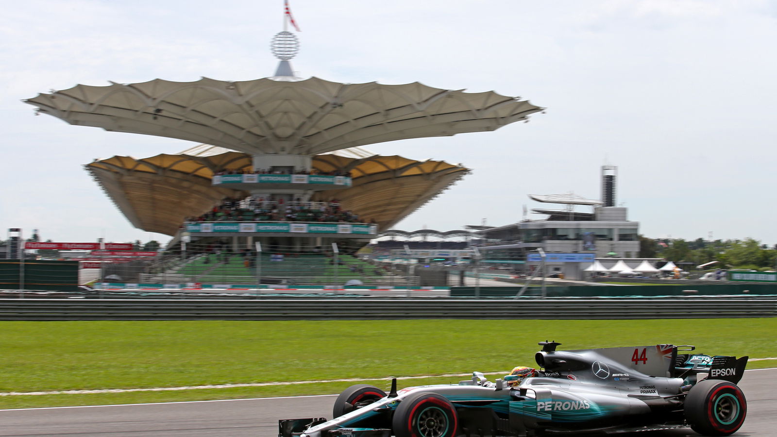 Lewis Hamilton at the 2017 Malaysian Grand Prix