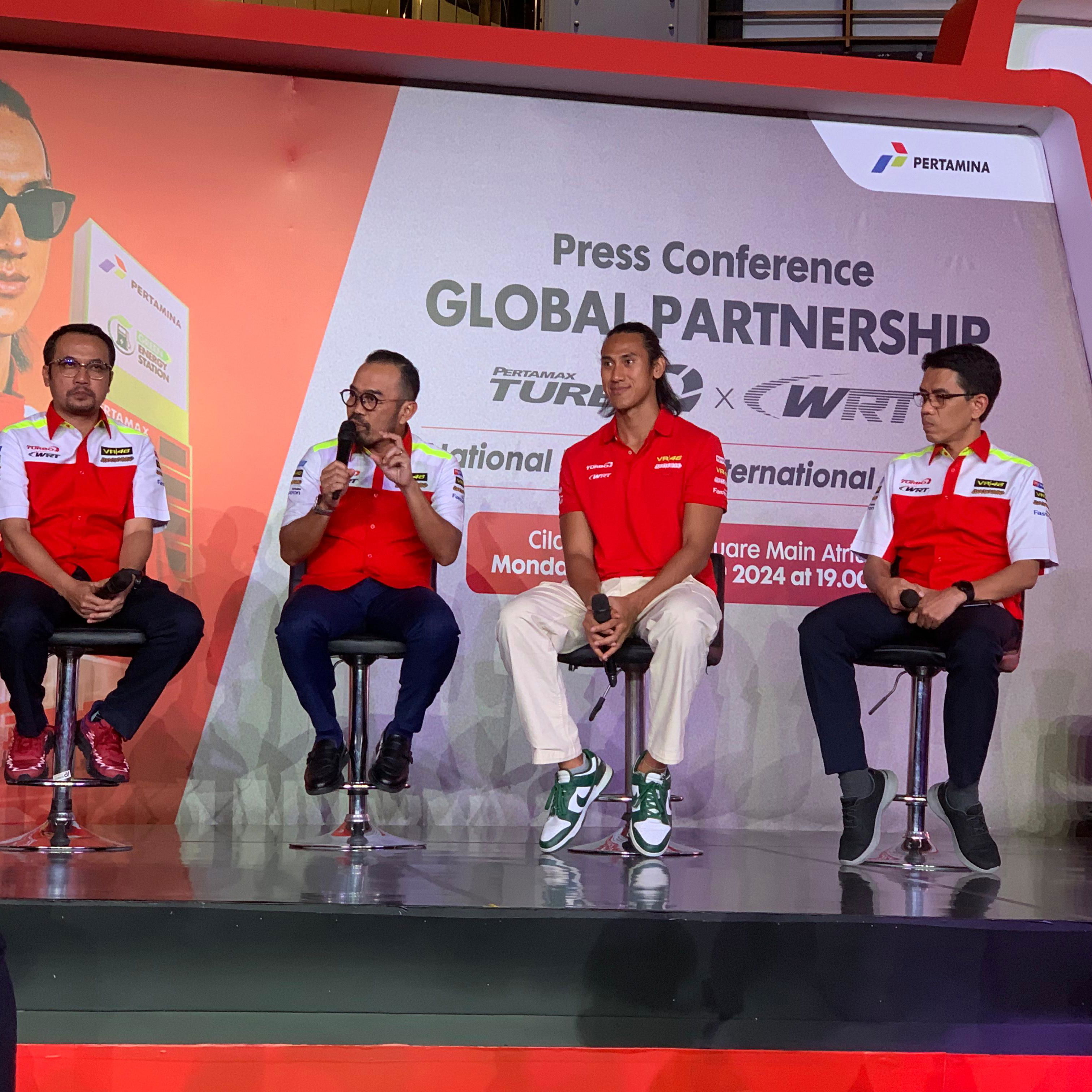 Sean Gelael, WRT, Press Conference in Jakarta