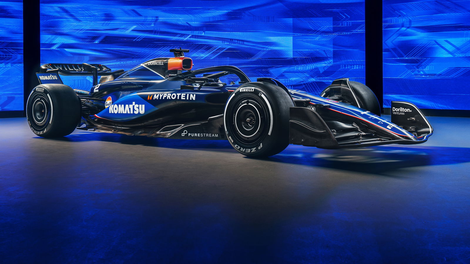 Williams' livery for the 2024 F1 season