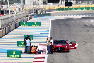 Work ongoing down at Turn 11 