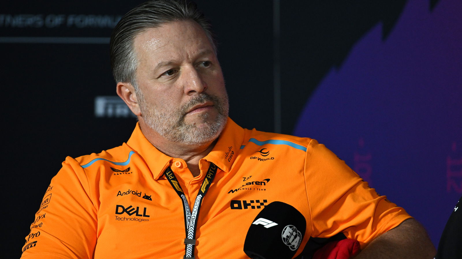 Zak Brown, McLaren Racing CEO 