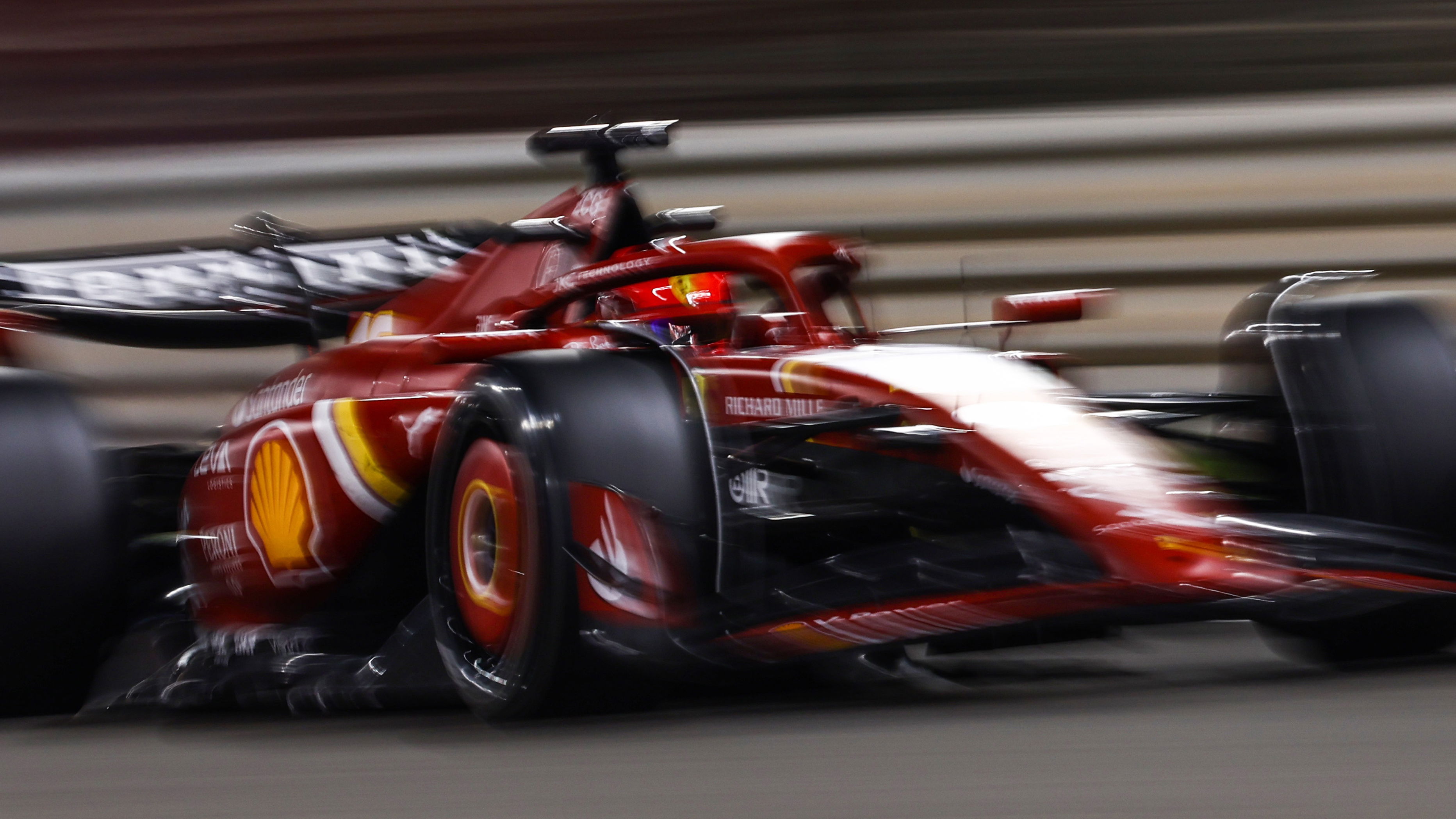 Charles Leclerc was fastest on the final test day
