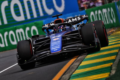 Alex Albon qualified 12th at the Australian Grand Prix