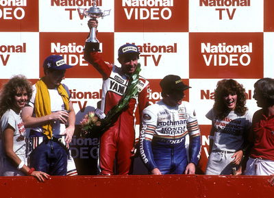 Spencer, Lawson, Gardner, 1985 500GP, Kyalami S. Africa