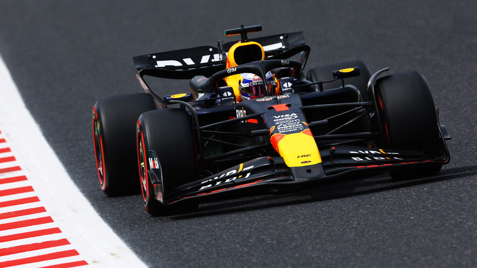Max Verstappen made it four poles from four 