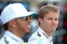 Lewis Hamilton and Nico Rosberg