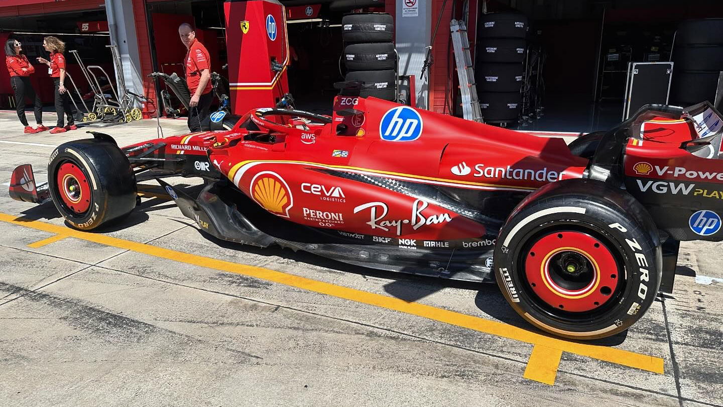 Ferrari at Imola