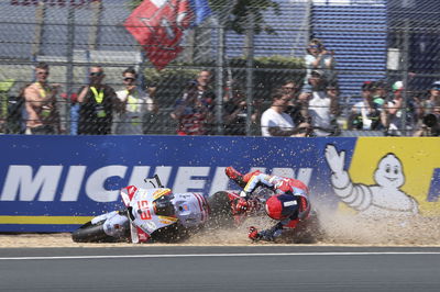 Marc Marquez, crash, Le Mans 2024