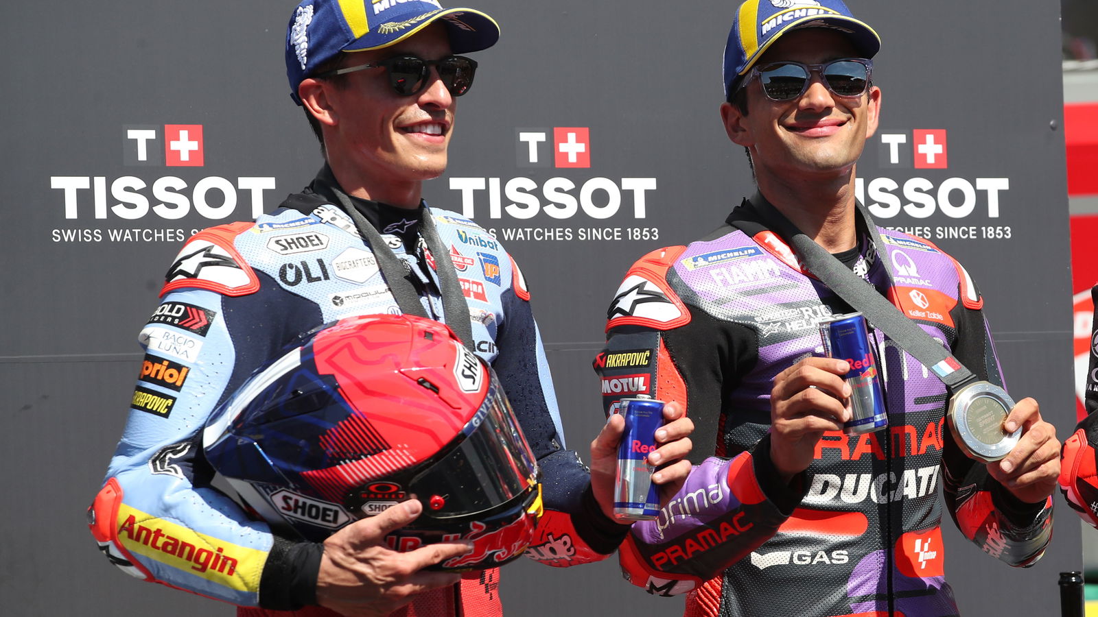 Marc Marquez and Jorge Martin