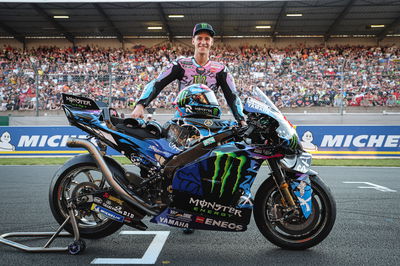 Quartararo with special livery, 2024 French MotoGP