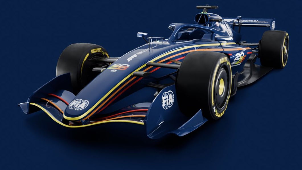 A render of what the F1 2026 cars could look like
