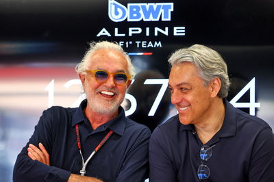 The controversial Flavio Briatore has returned to team Enstone