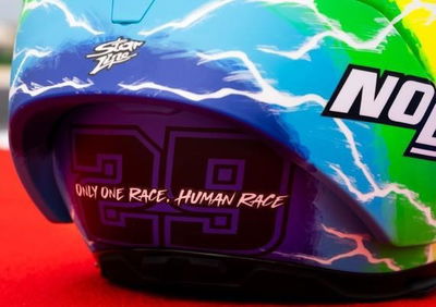 Andrea Iannone's Misano helmet