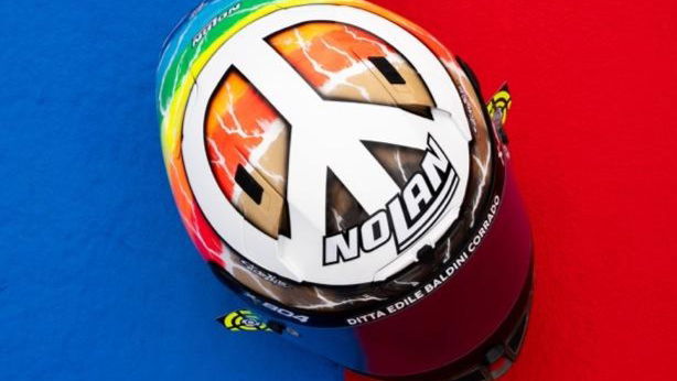 Andrea Iannone's Misano helmet