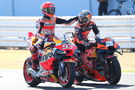 Dani Pedrosa Marc Marquez Misano