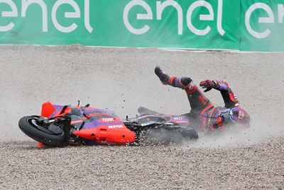 Jorge Martin crash, 2024 German MotoGP