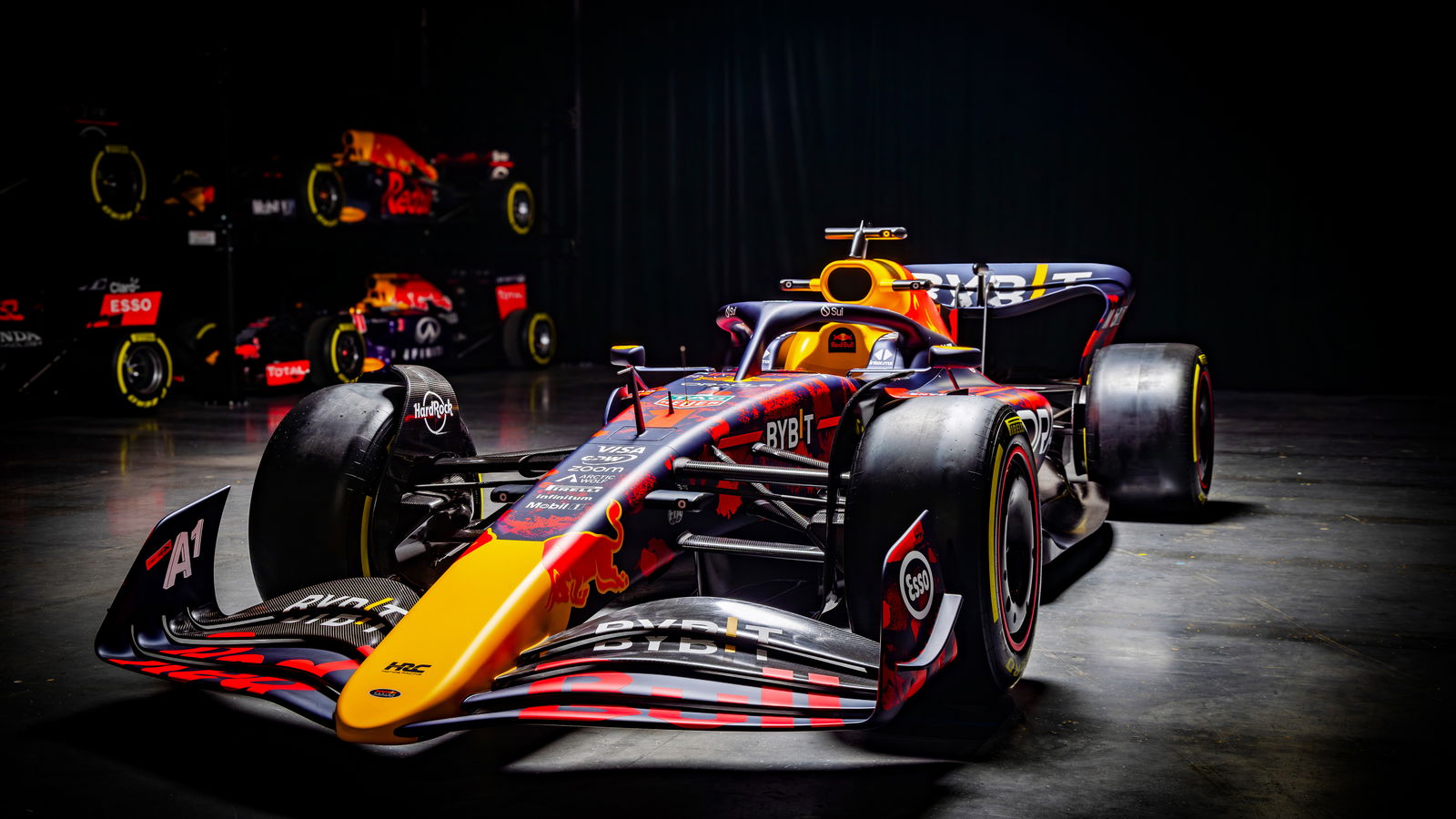 Red Bull's special livery for the British Grand Prix