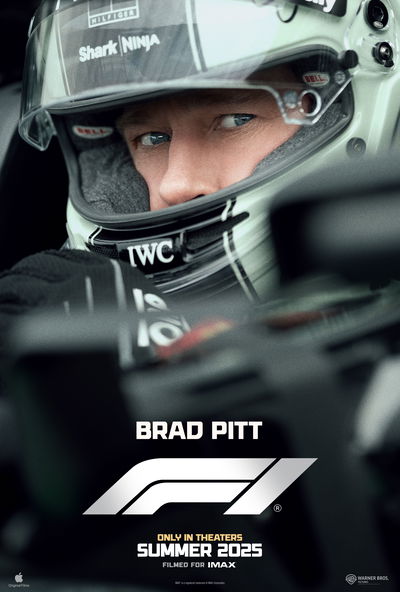 The official teaser poster for 'F1'