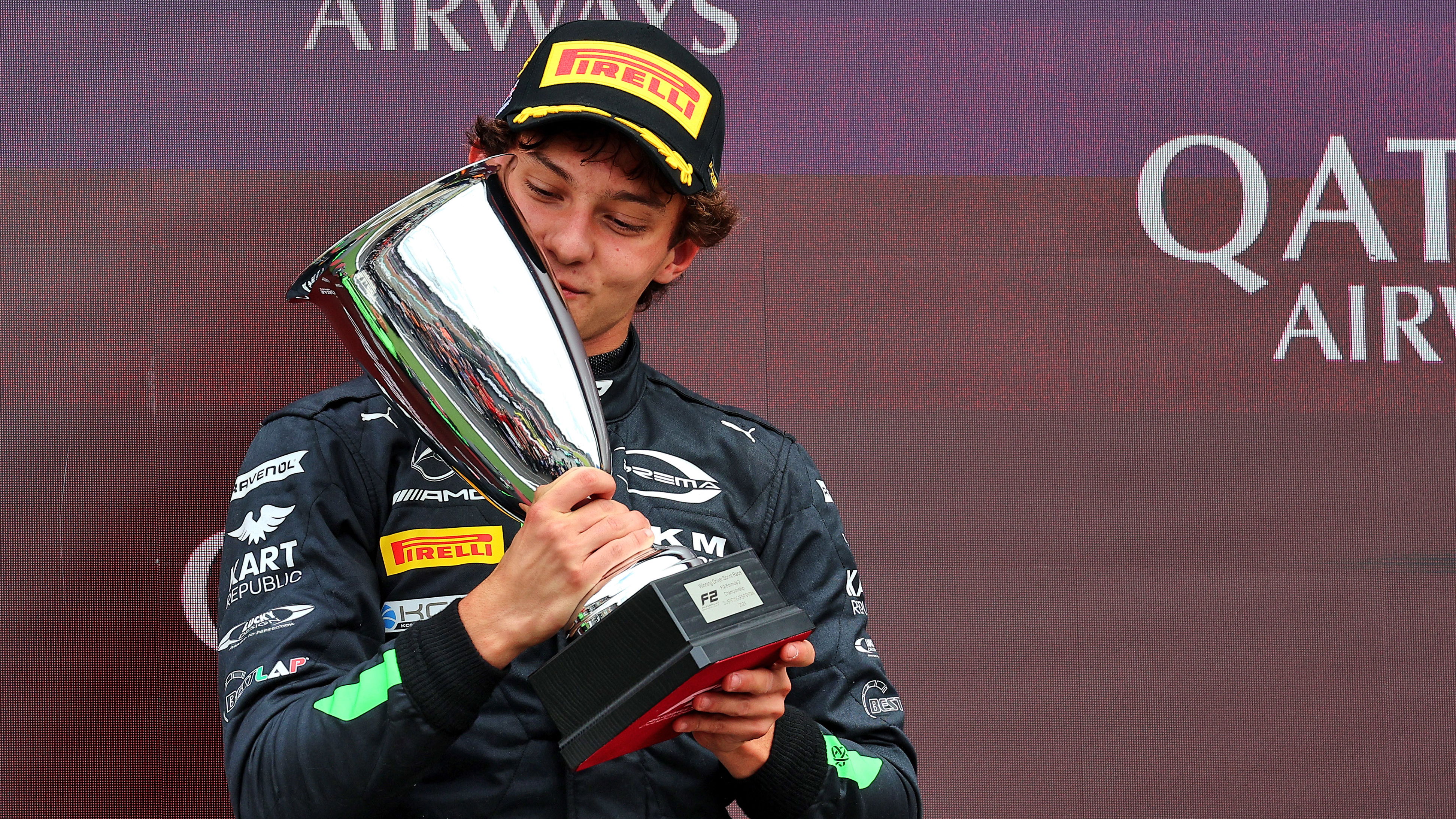 Mercedes junior Kimi Antonelli has now won twice in F2 