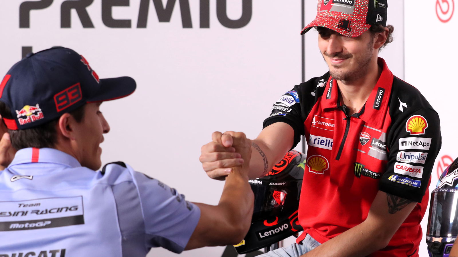 Francesco Bagnaia, Marc Marquez