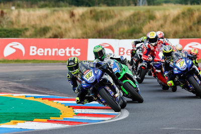 Kyle Ryde, BSB, 2024, last corner lead, Thruxton, Race One, 10 August