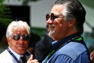 Mario Andretti and Michael Andretti