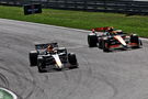 Max Verstapppen battles Lando Norris 