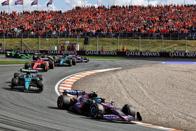 Pierre Gasly at the Dutch Grand Prix