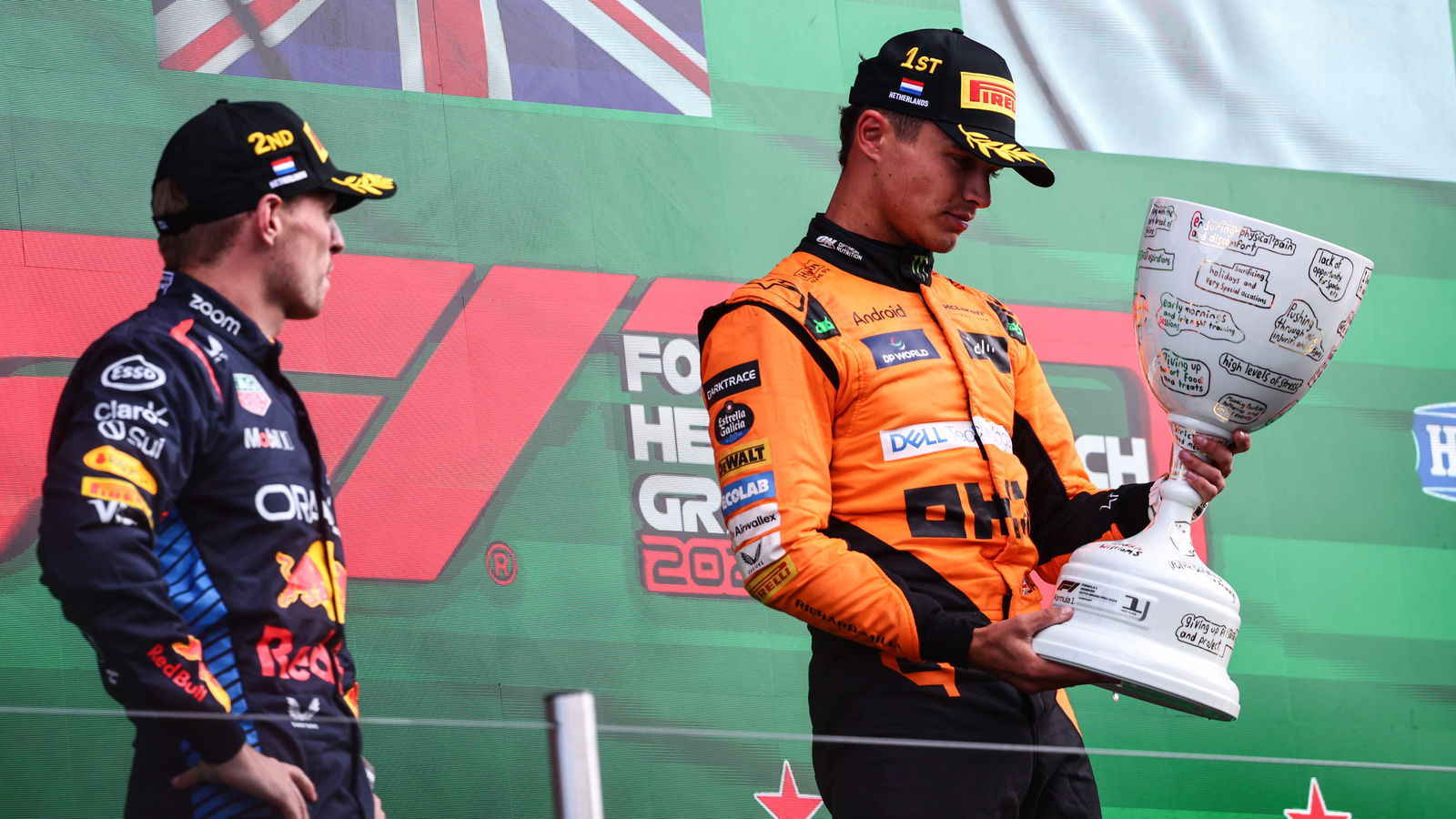Verstappen, Norris