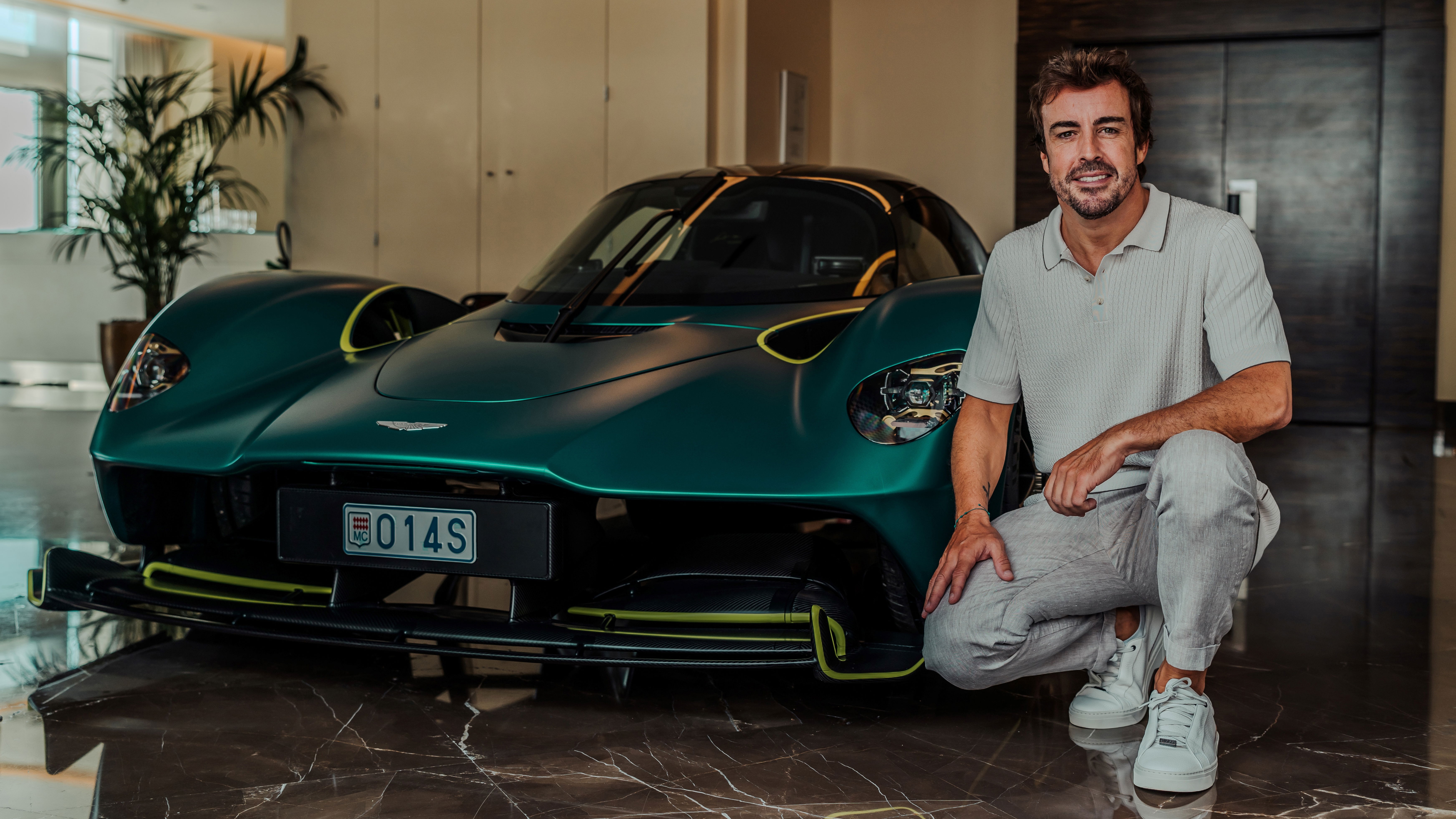 Aston Martin and his custom-made Valkyrie 