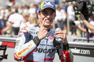 Marc Marquez, 2024 MotoGP Aragon Grand Prix, parc ferme. - Gold and Goose