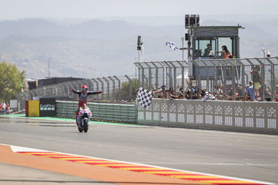 Marc Marquez, 2024 MotoGP Aragon Grand Prix. - Gold and Goose