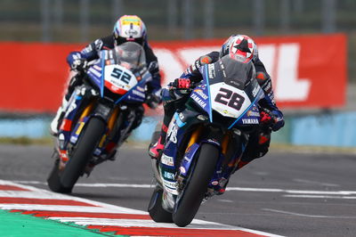 Bradley Ray, Alessandro Delbianco, 2024 French WorldSBK. Credit: Gold and Goose.