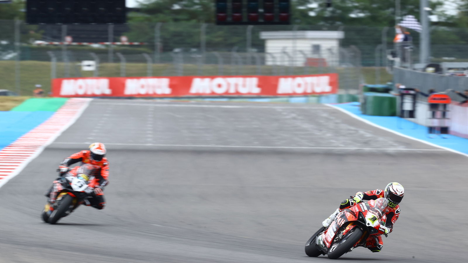 Alvaro Bautista, Danilo Petrucci, 2024 French WorldSBK. Credit: Gold and Goose.