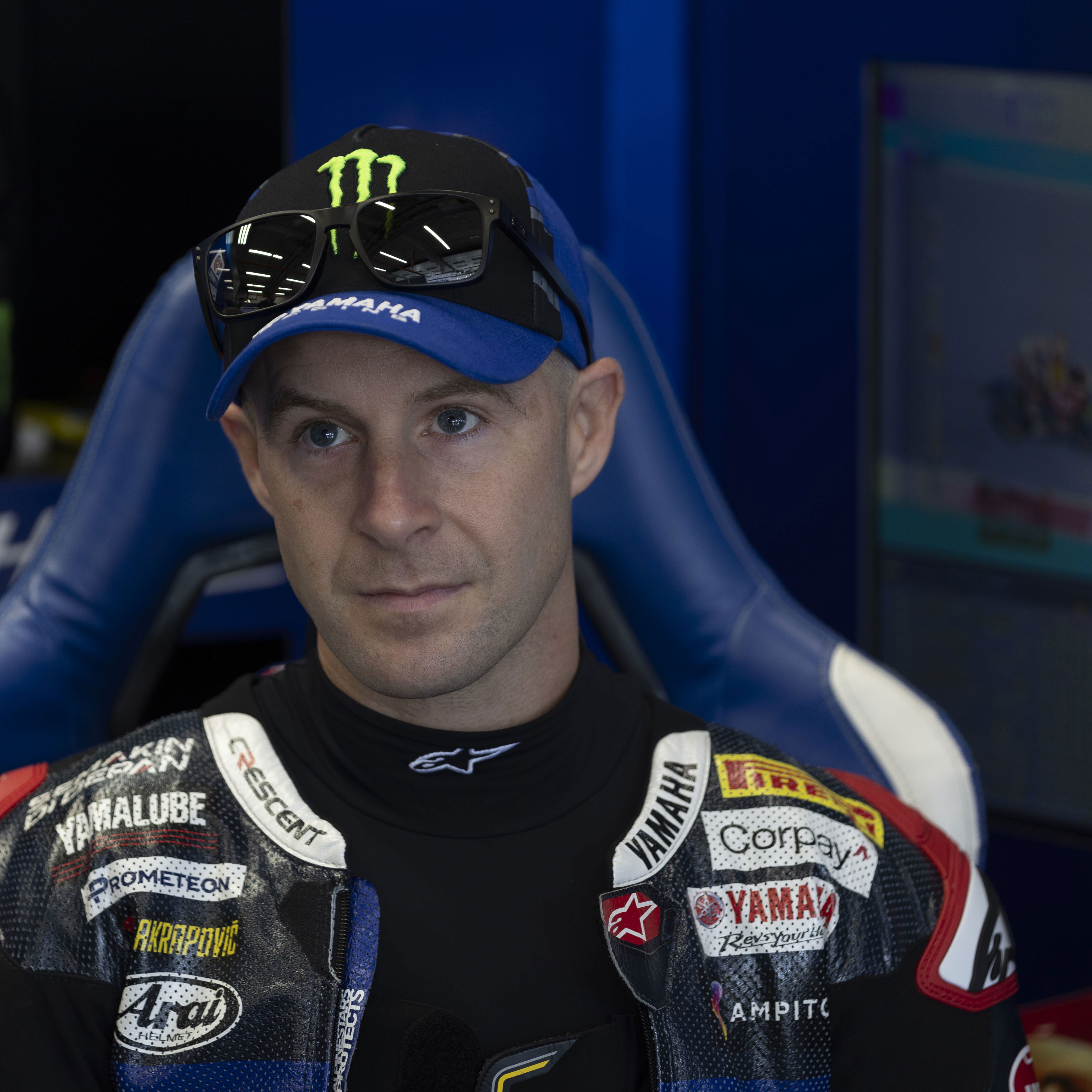 Jonathan Rea, 2024 French WorldSBK, pit box. Credit: Gold and Goose.