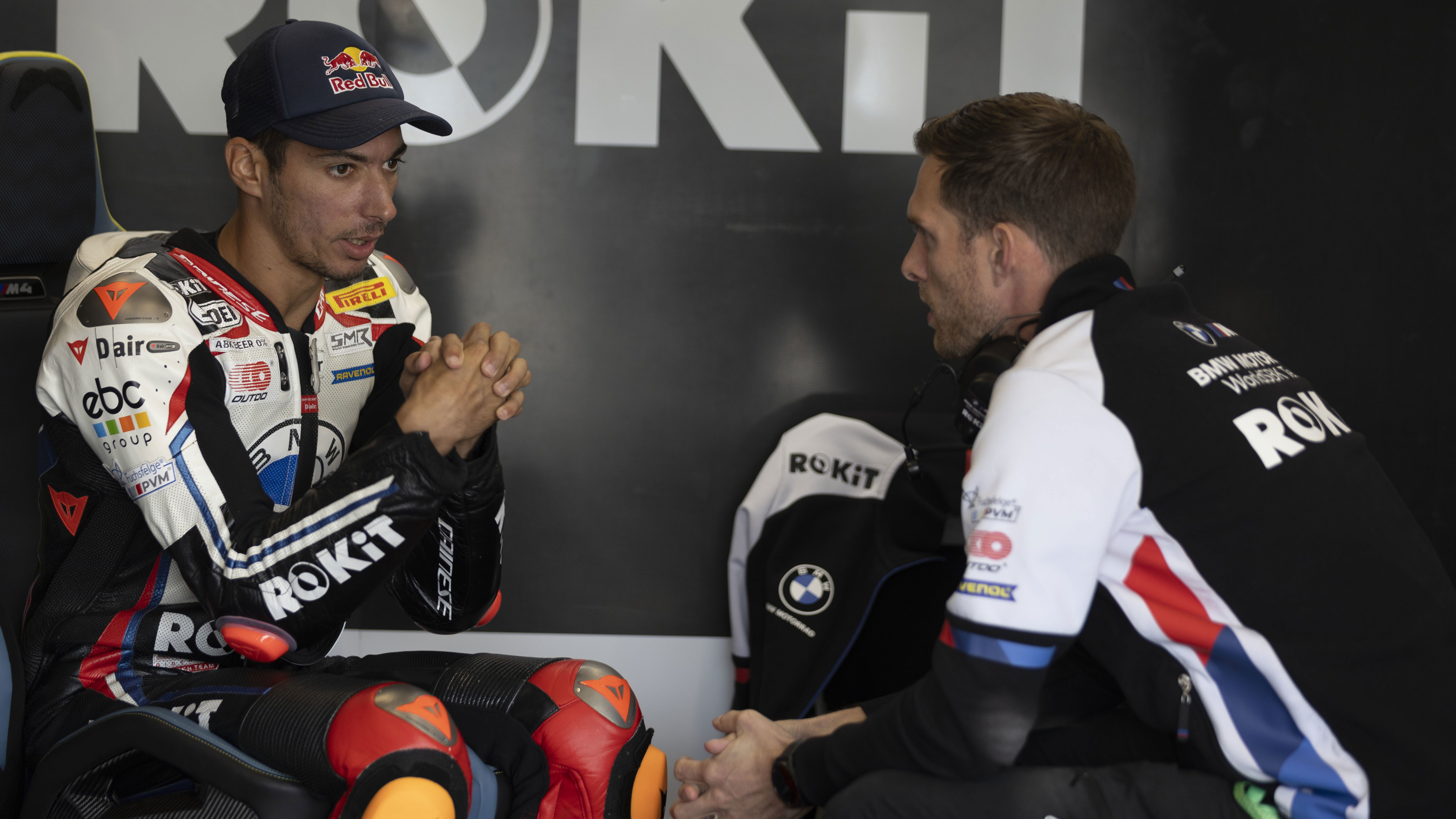 Toprak Razgatlioglu, 2024 French WorldSBK. pit box. Credit: Gold and Goose.