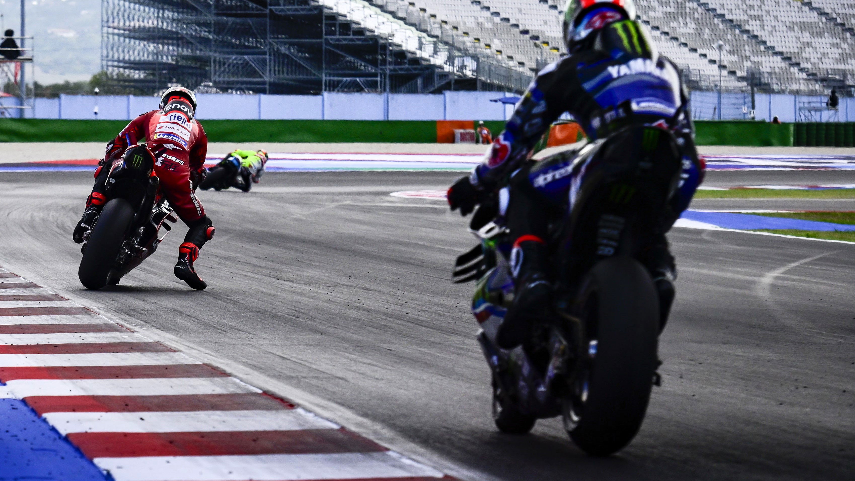 Bagnaia, Rins, 2024 Misano MotoGP Test