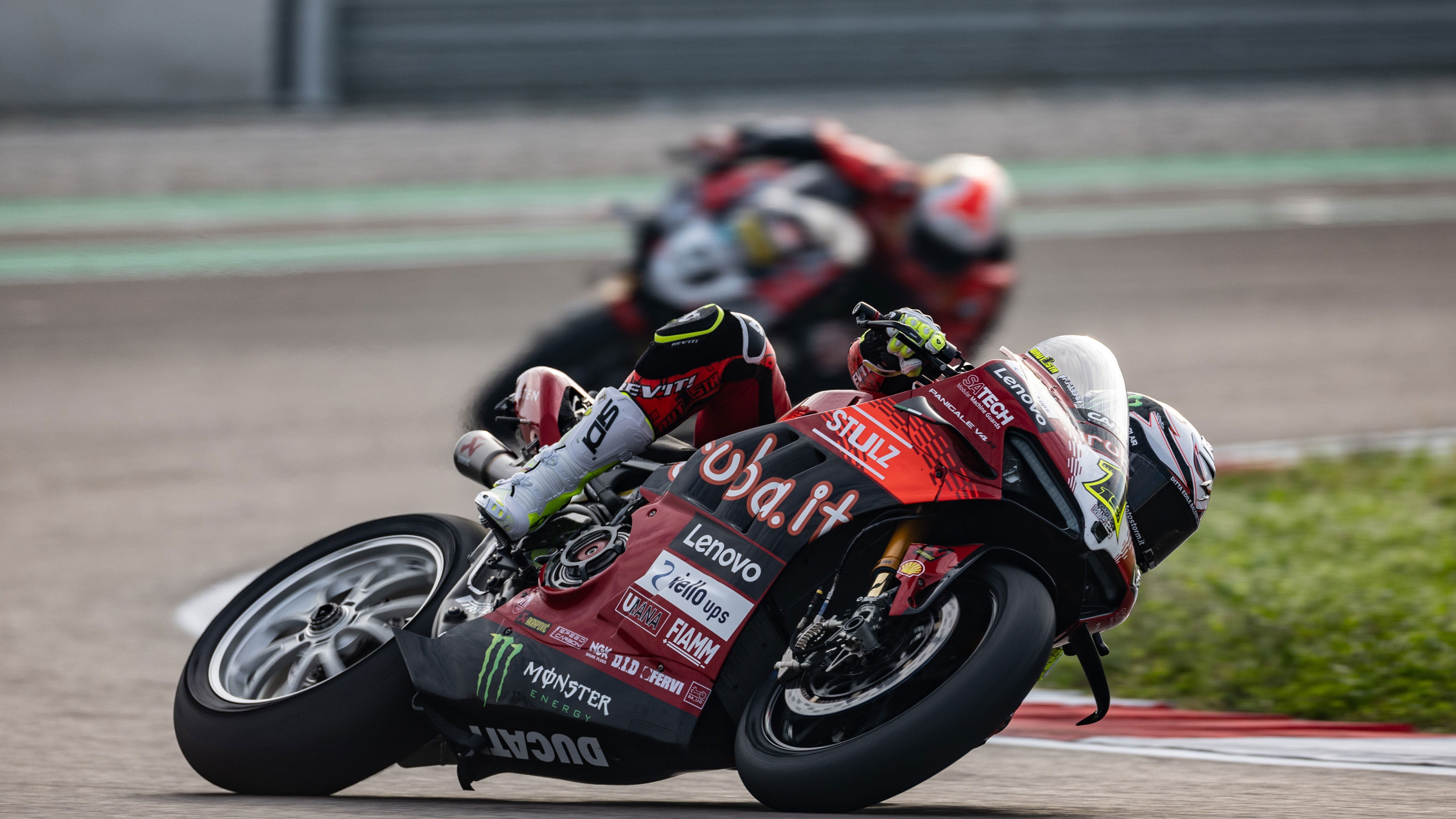 Alvaro Bautista, Danilo Petrucci, 2024 Italian WorldSBK. Credit: Gold and Goose.
