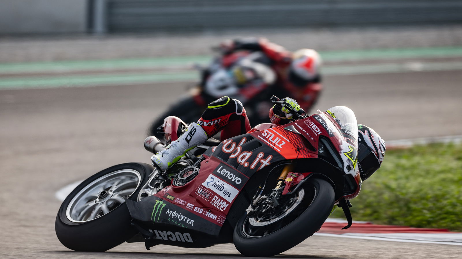 Alvaro Bautista, Danilo Petrucci, 2024 Italian WorldSBK. Credit: Gold and Goose.