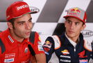 Danilo Petrucci and Marc Marquez